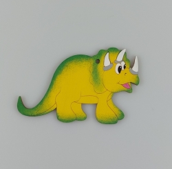 Dinosaurus žluto-zelený